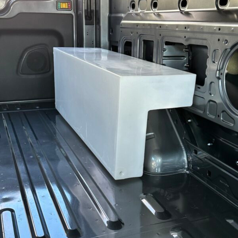 NW Conversions 24 Gallon Ford Transit Wheel Well Water Tank - Left (TR-L-24)