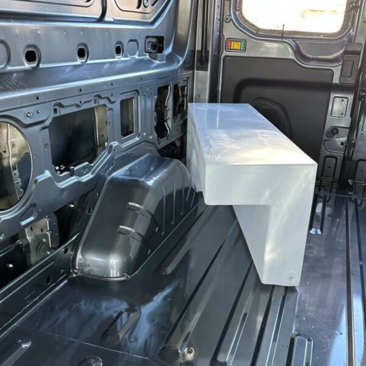 24-Gallon Ford Transit Wheel Well Water Tank - Right (TR-R-24)