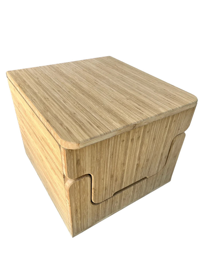 Porta Potti 345/135 Bamboo Toilet Lift top Cabinet Flat Pack Kit - AVC RIG