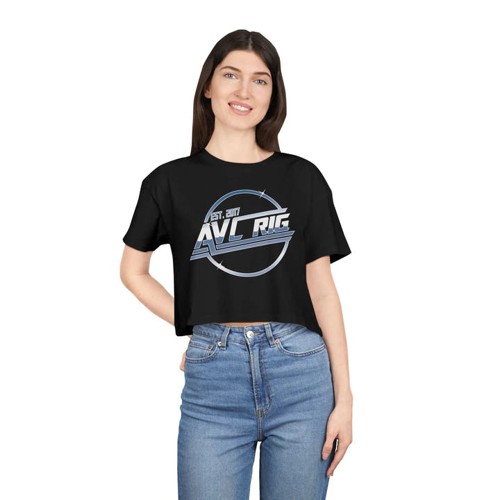 AVC RIG "Is This It?" Rock &amp; Roll Crop Tee - AVC RIG