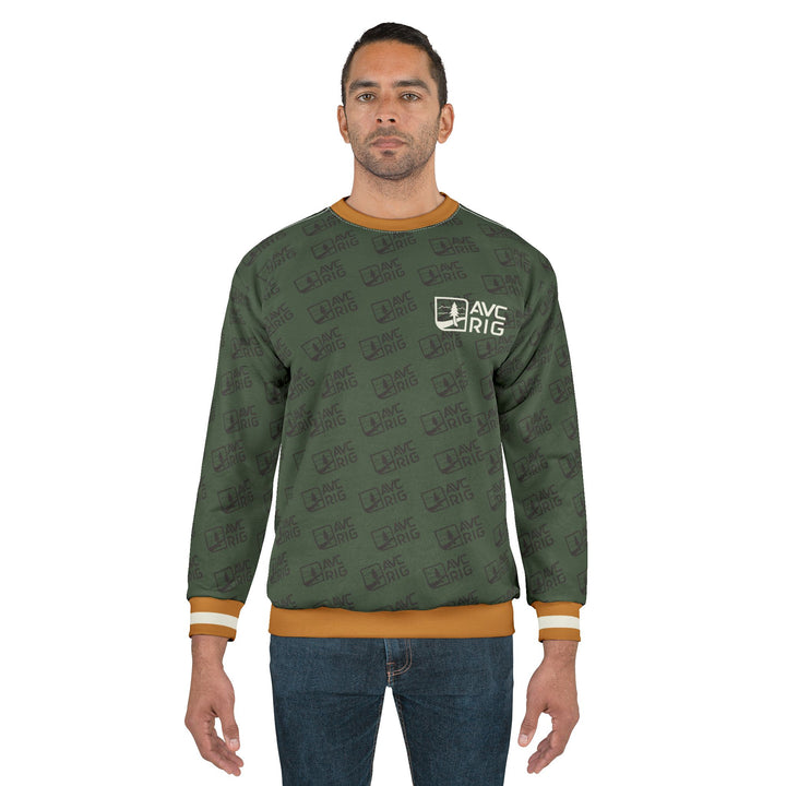 AVC's First all over print sweatshirt