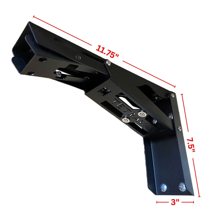MOAB Heavy Duty Folding Bracket for Countertops &amp; Bench Seats - AVC RIG