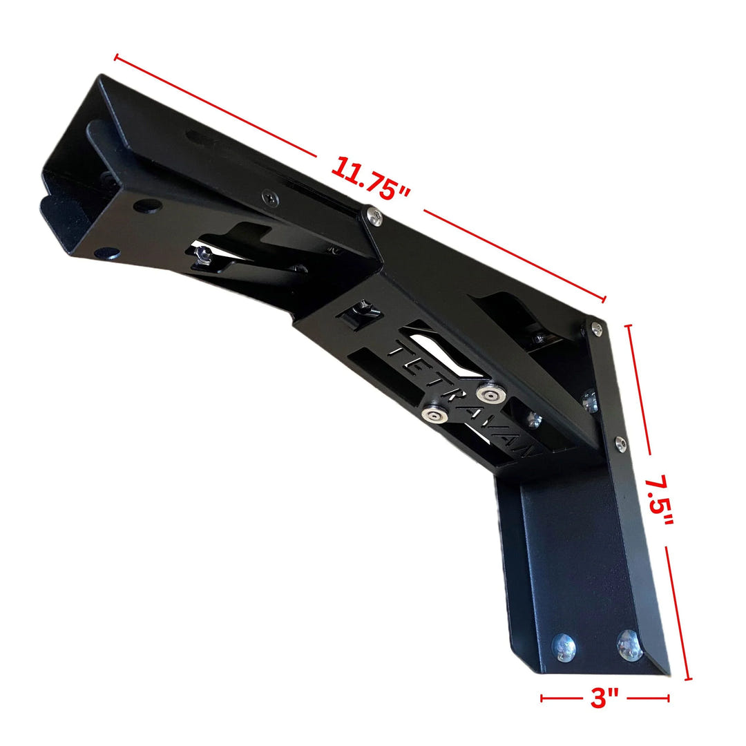 MOAB Heavy Duty Folding Bracket for Countertops &amp; Bench Seats - AVC RIG