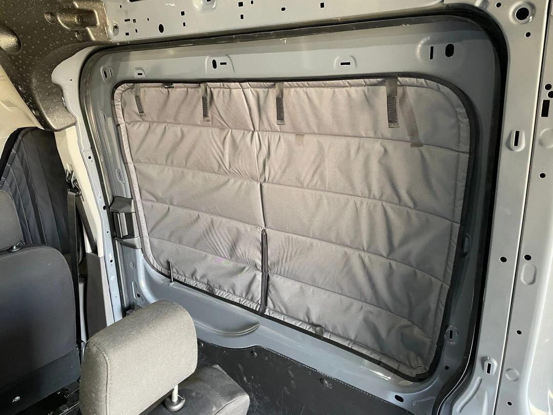 Ford Transit Stealth Sliding Door Window Cover - AVC RIG