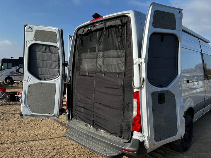 Mercedes Sprinter Bug Screen - Rear Door - AVC RIG
