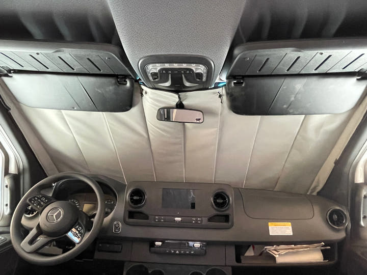 Mercedes Sprinter Stealth Front Windshield Cover - AVC RIG