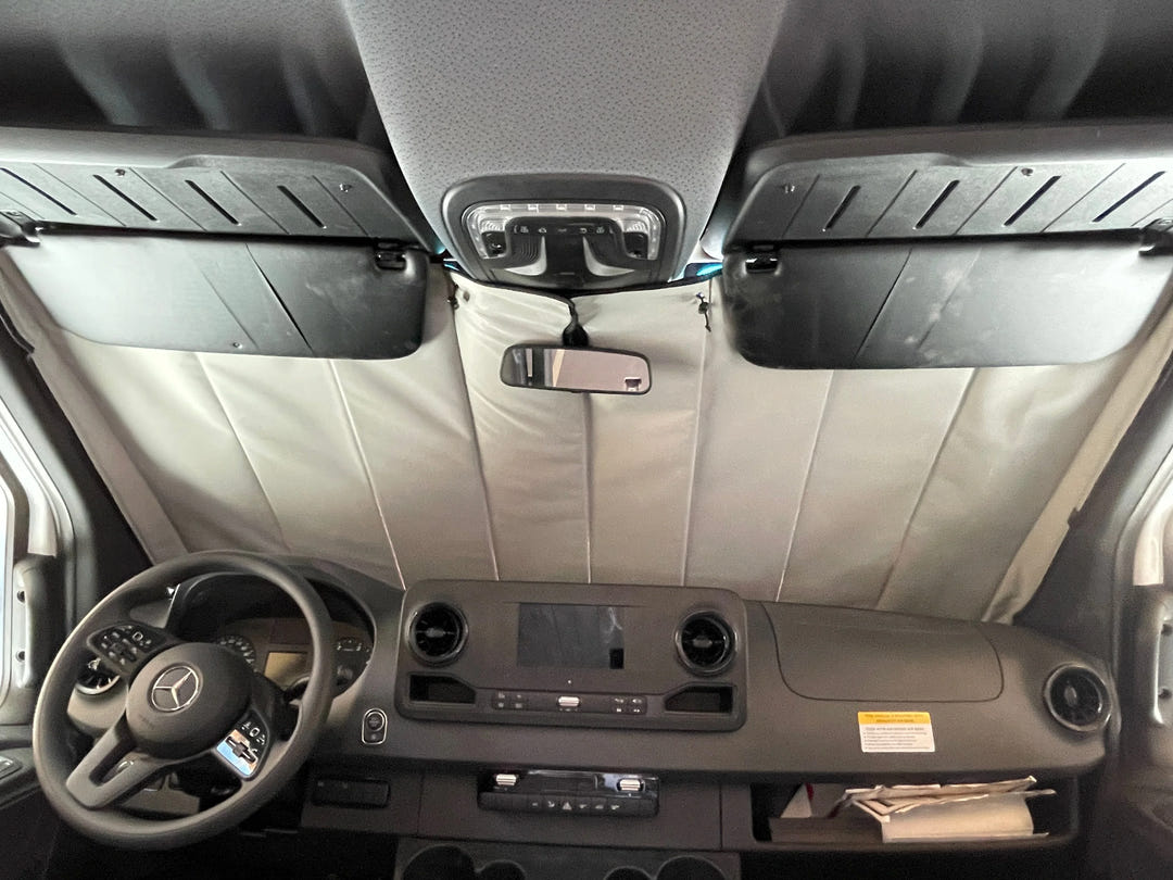 Mercedes Sprinter Stealth Front Windshield Cover - AVC RIG