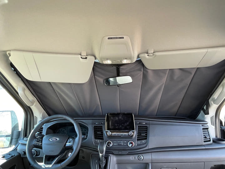 Ford Transit Stealth Front Windshield Cover - AVC RIG