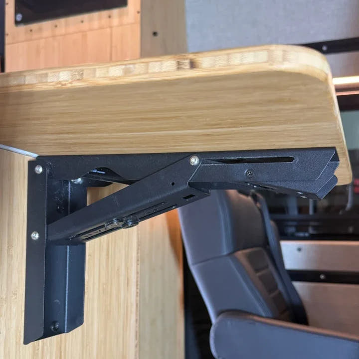MOAB Heavy Duty Folding Bracket for Countertops &amp; Bench Seats - AVC RIG