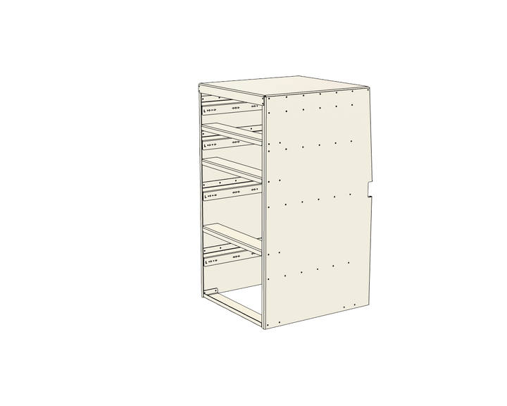 Aluminum Drawer Cabinet