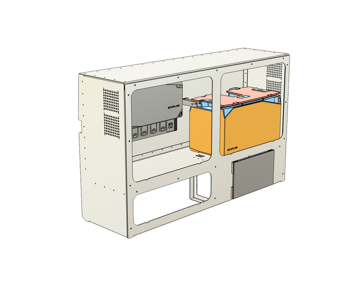 Aluminum EcoFlow Utility Cabinet