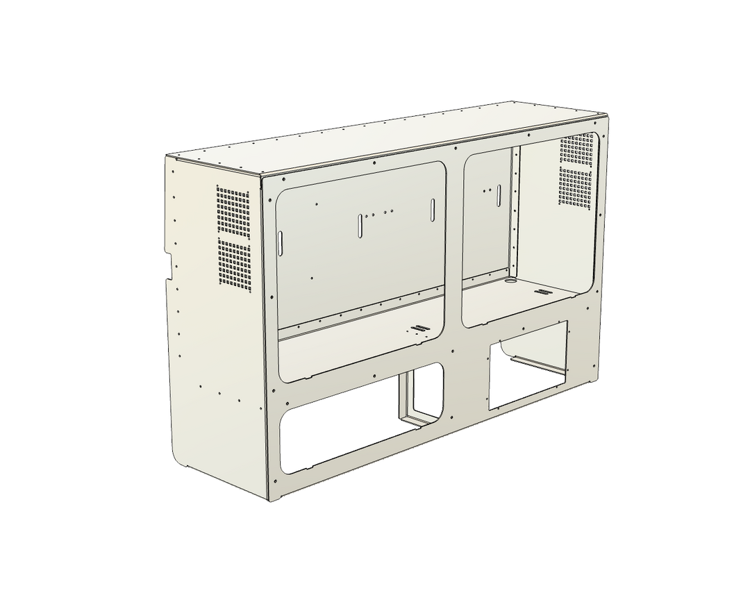Aluminum EcoFlow Utility Cabinet