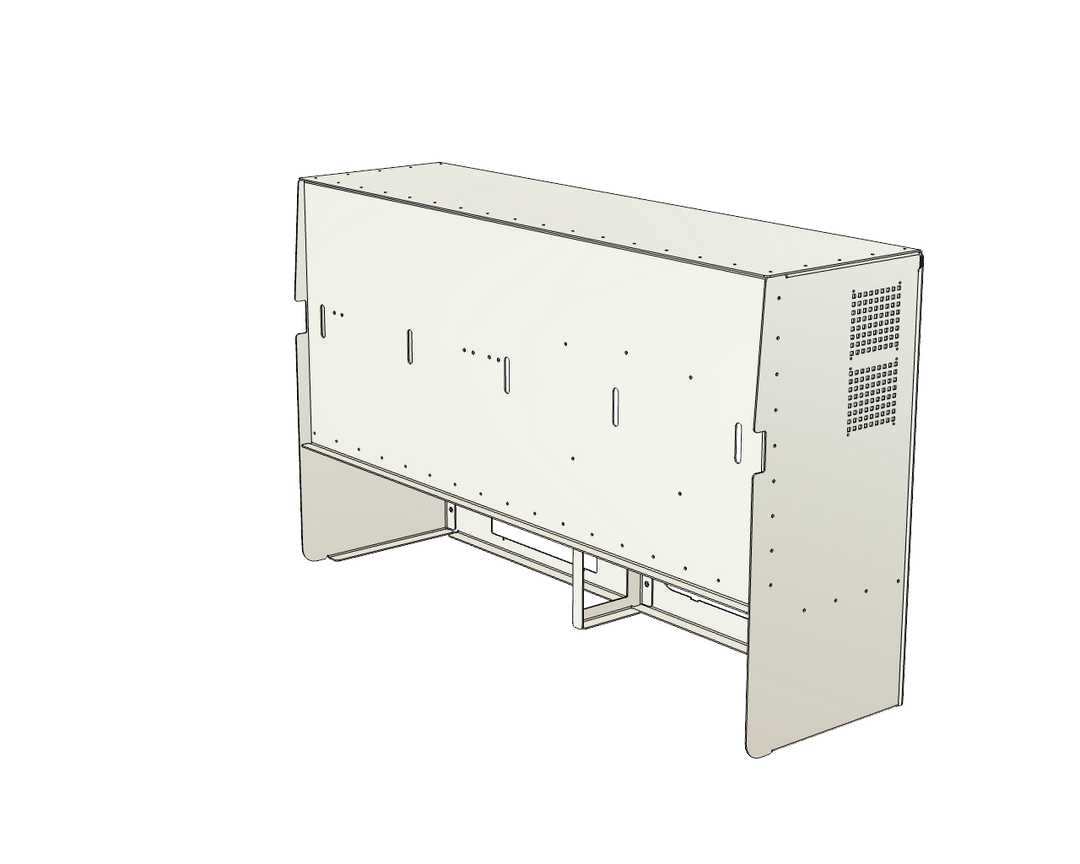 Aluminum EcoFlow Utility Cabinet