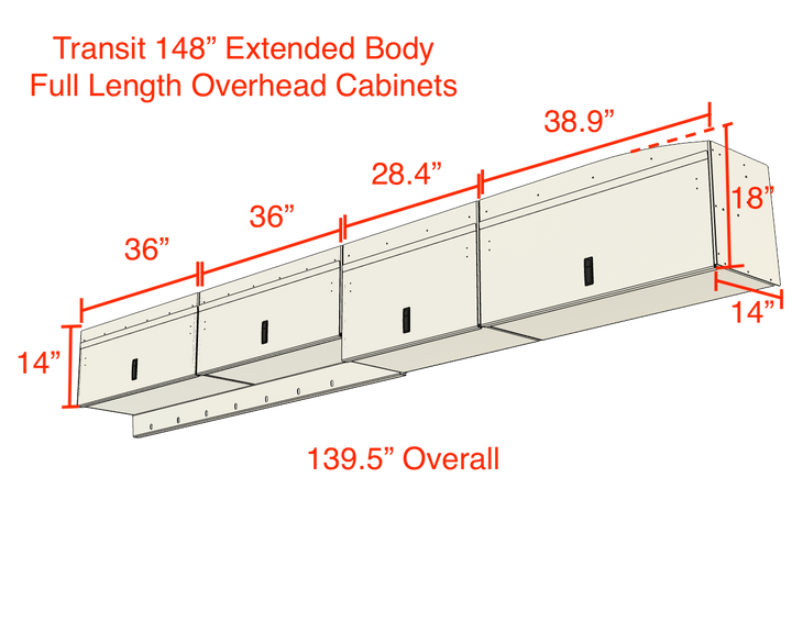 Aluminum Overhead Cabinet