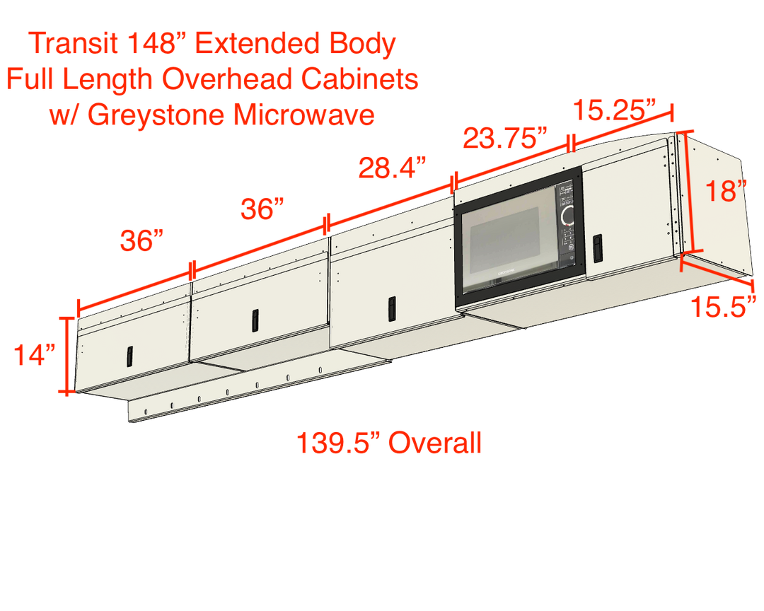 Aluminum Overhead Cabinet