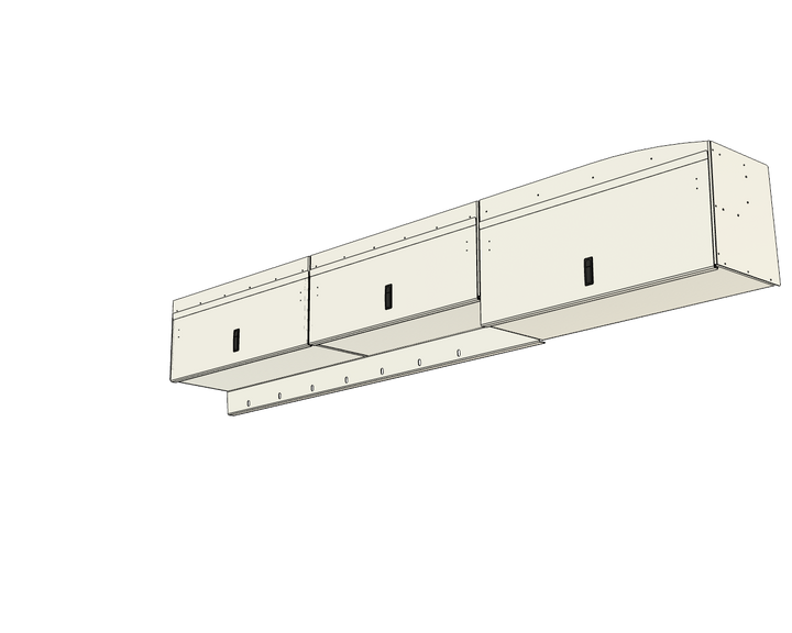 Aluminum Overhead Cabinet