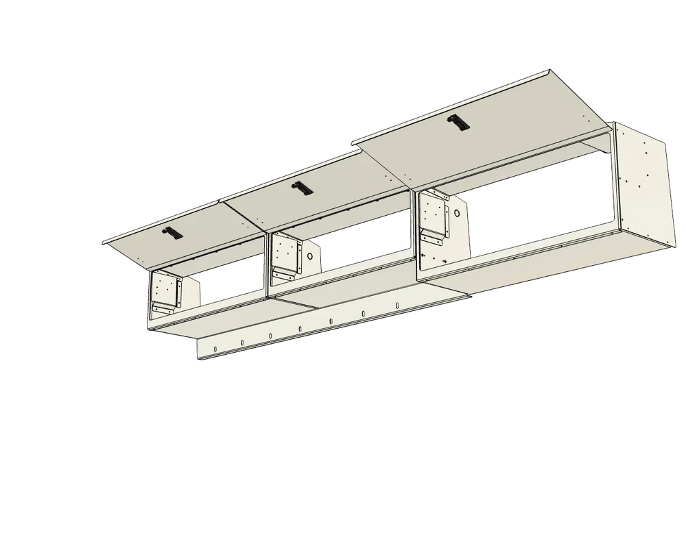 Aluminum Overhead Cabinet - AVC RIG