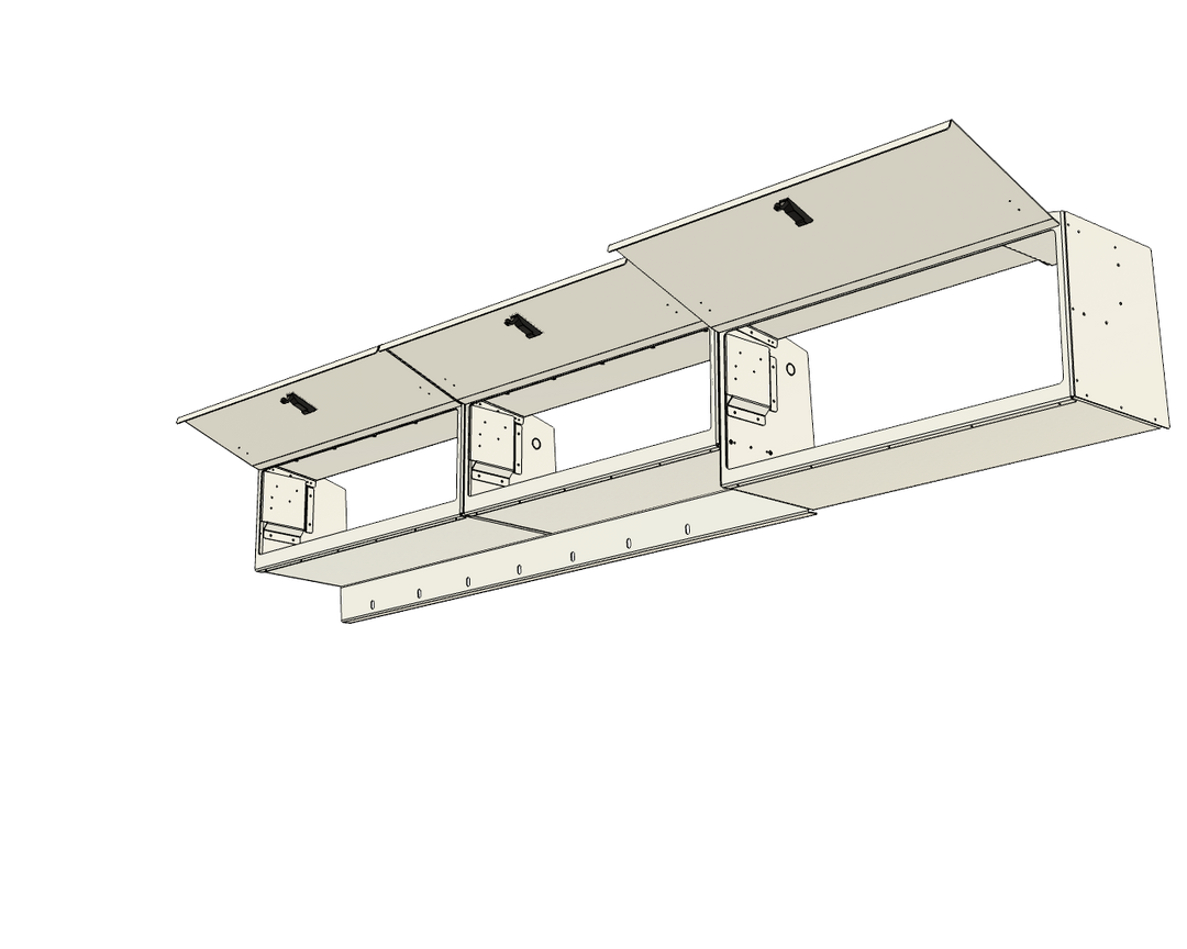 Aluminum Overhead Cabinet