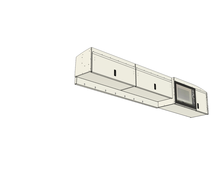 Aluminum Overhead Cabinet