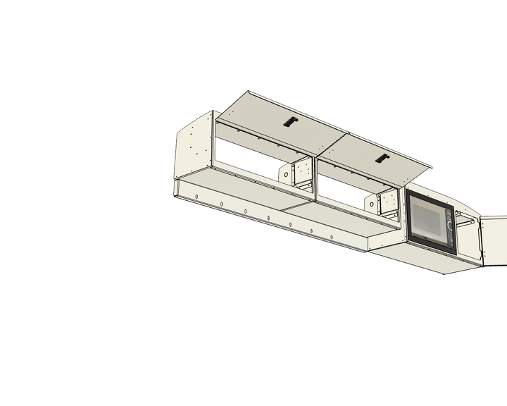 Aluminum Overhead Cabinet