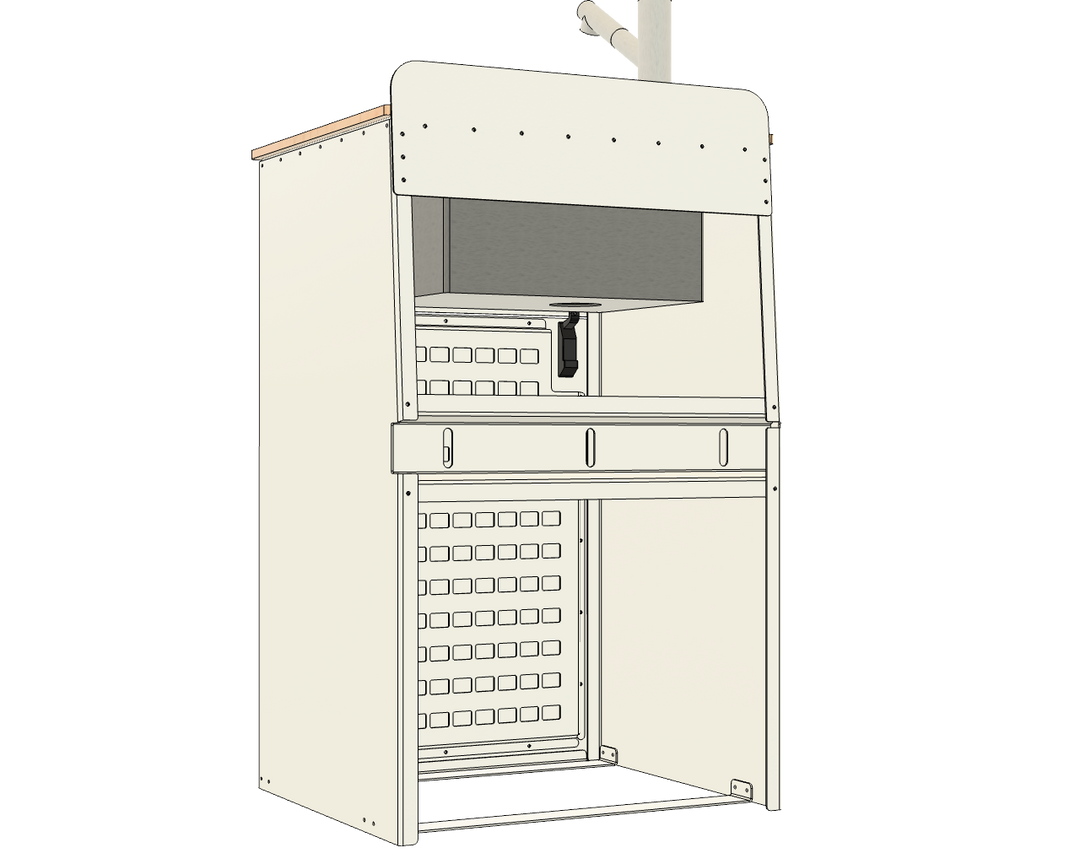 Aluminum Sink Cabinet