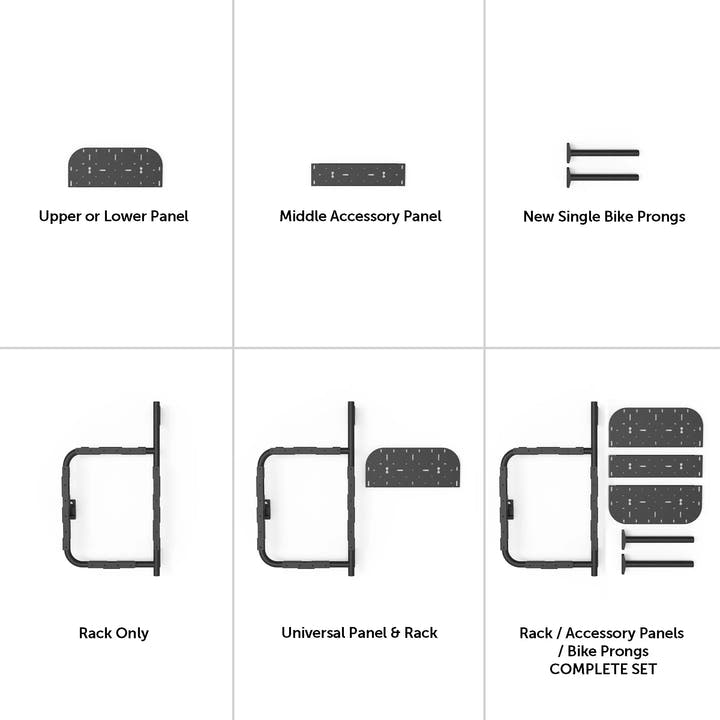 Rover Vans Accessory Rack Passenger Side for Ford Transit - AVC RIG