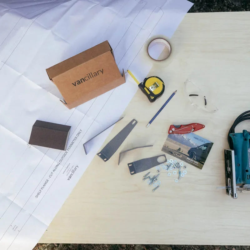 Sprinter Van Headliner Shelf - DIY Kit | vancillary - AVC RIG