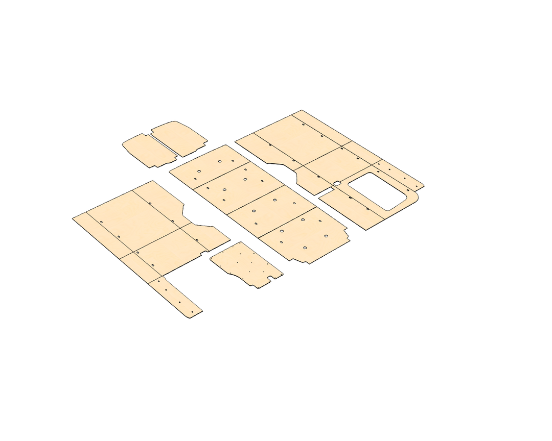 Transit 148 EXT Wood Wall Kit