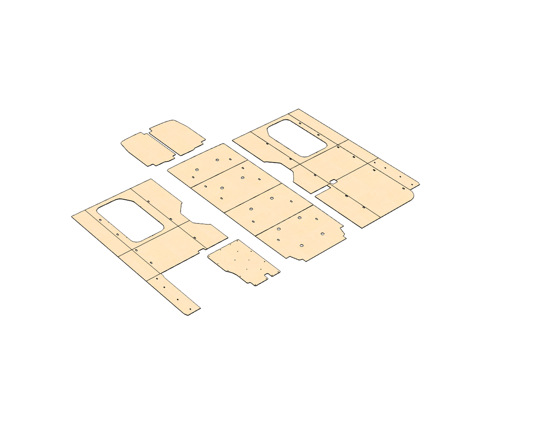 Transit 148 EXT Wood Wall Kit