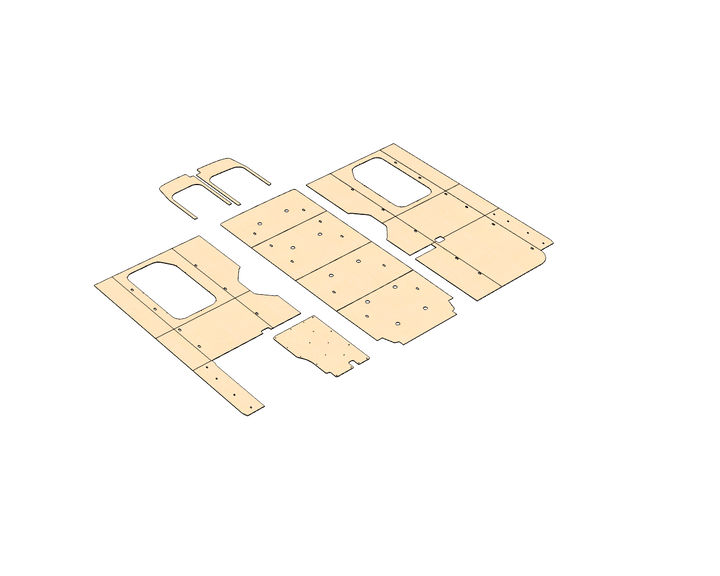 Transit 148 EXT Wood Wall Kit