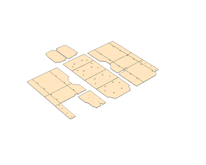 Transit 148 EXT Wood Wall Kit