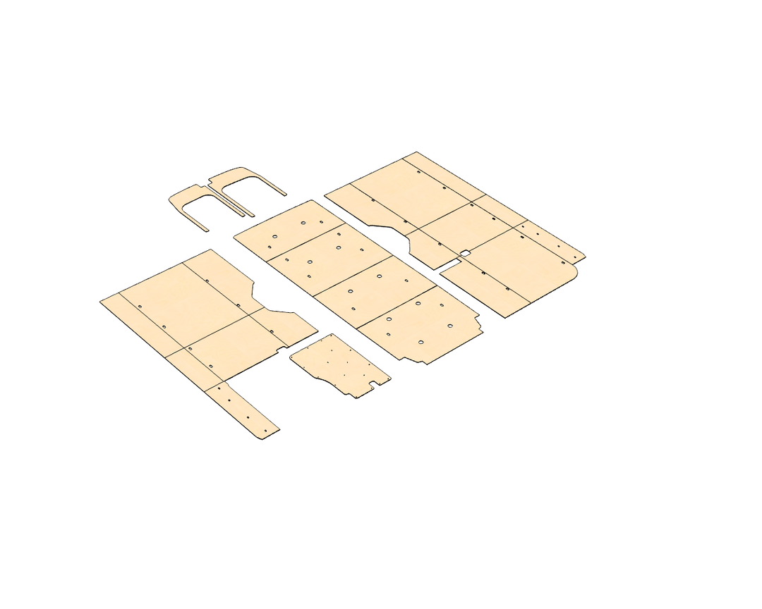 Transit 148 EXT Wood Wall Kit