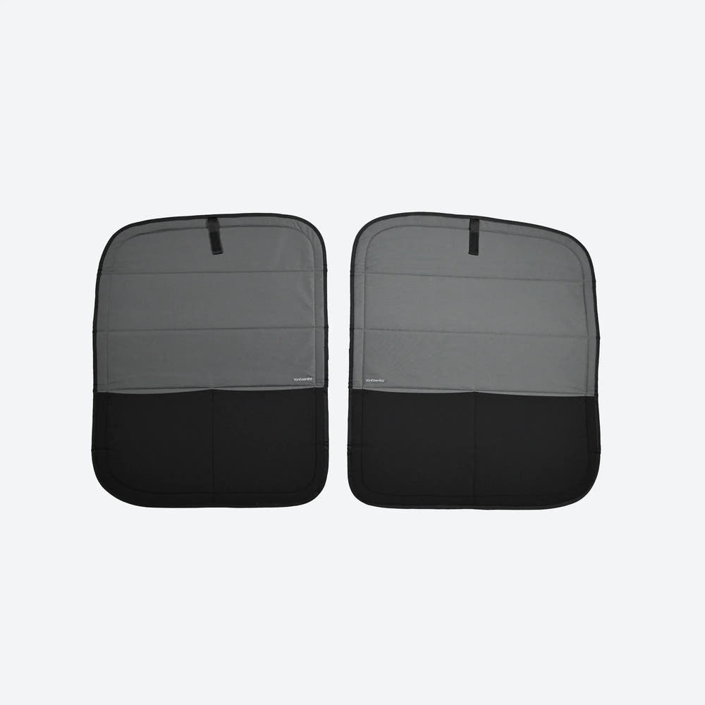 Ford Transit Stealth Rear Door Window Covers (Pair) - AVC RIG