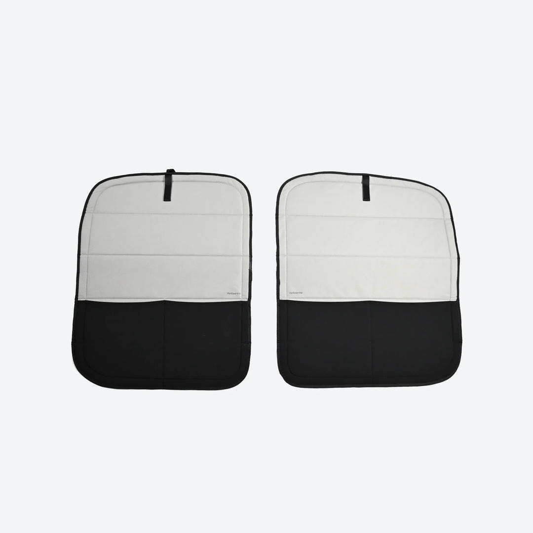 Ford Transit Stealth Rear Door Window Covers (Pair) - AVC RIG