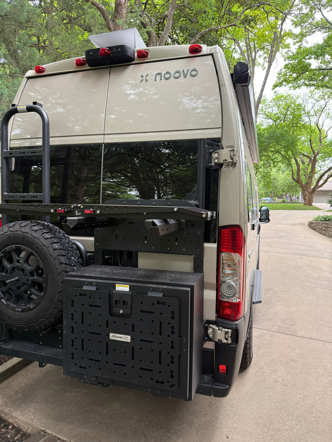 Rover Vans Tactical Box for Van Rear