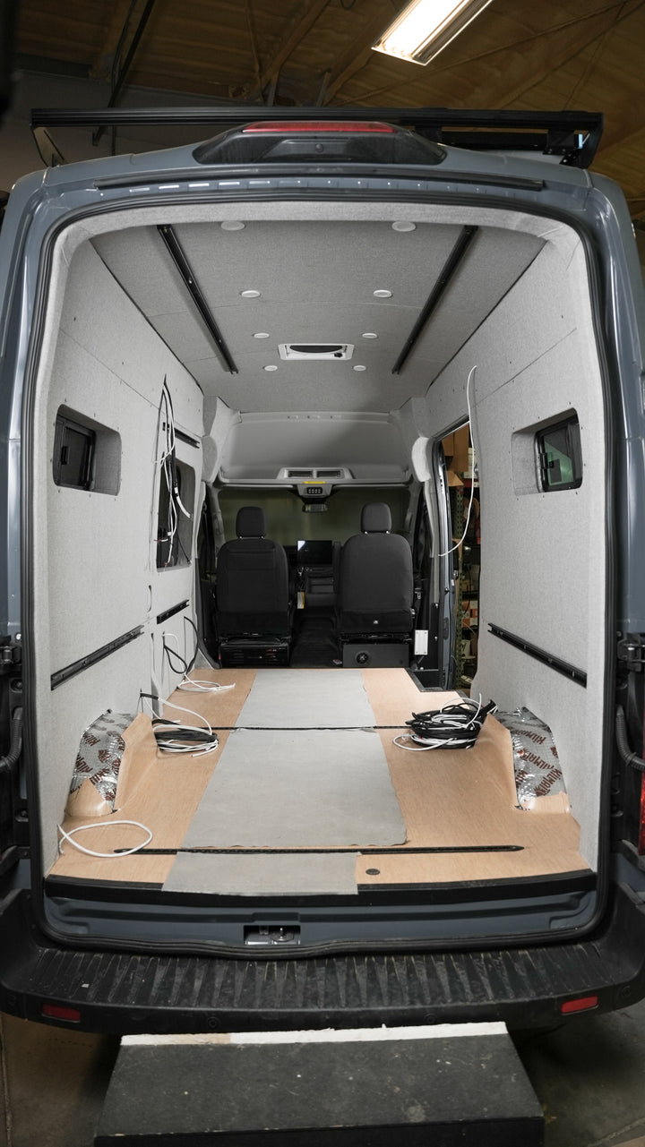 Interior Base Camper Van Package | Start Your Van Conversion – AVC RIG