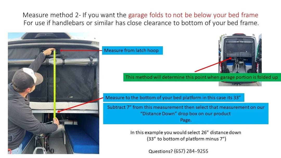 Ford Transit Rear Garage Insect Screen - AVC RIG