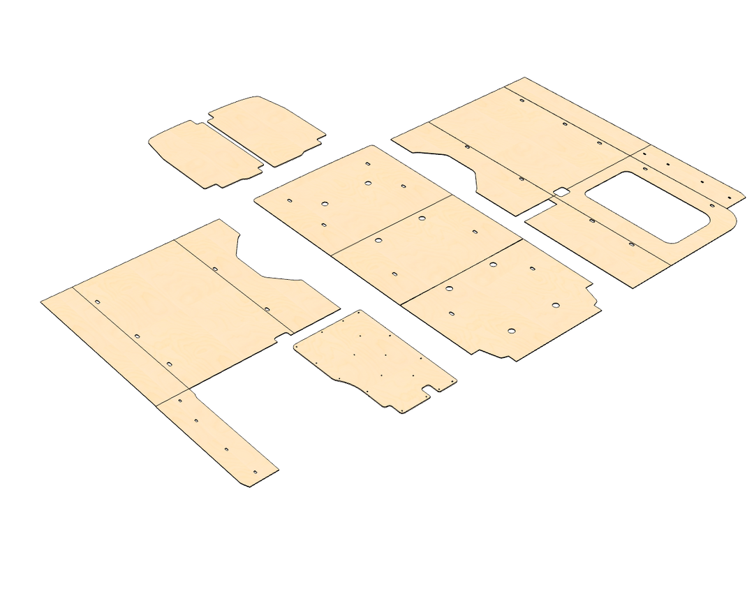Transit High Roof 148 Felt Wall Kit