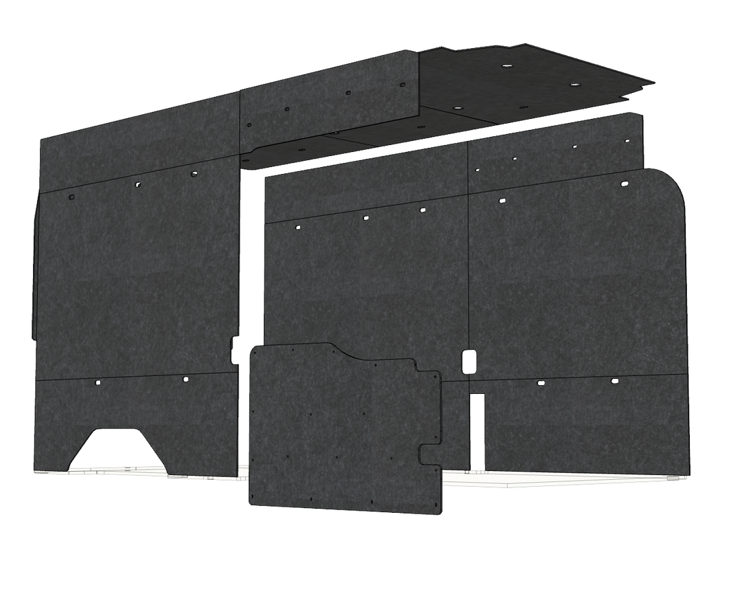 Transit High Roof 148 Felt Wall Kit