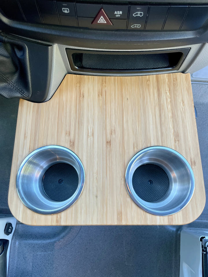 Mercedes Sprinter NCV3 06-18 Cup Holder Snack Tray - AVC RIG