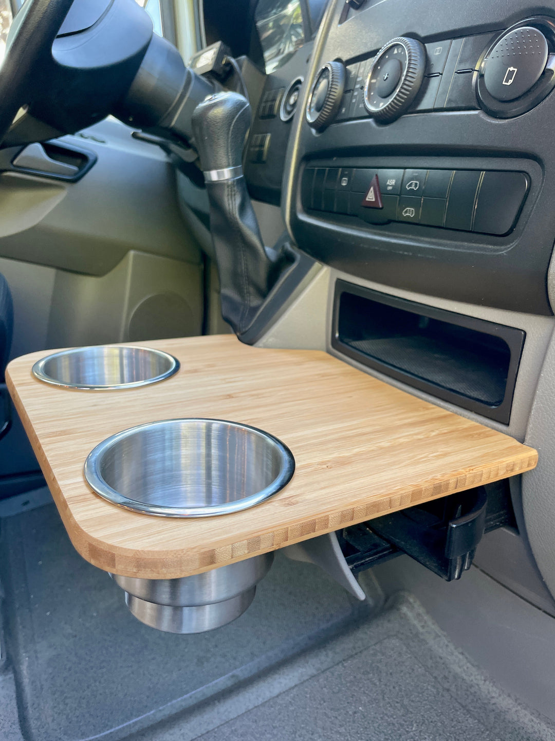 Mercedes Sprinter NCV3 06-18 Cup Holder Snack Tray - AVC RIG