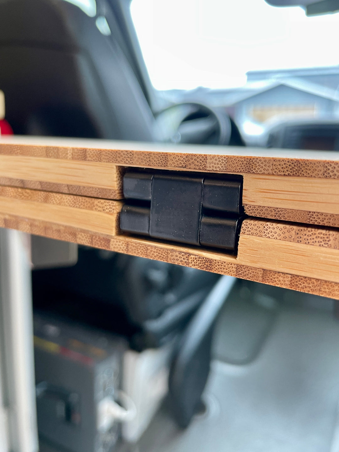 Folding Bamboo Lagun Table for Camper Vans and RVs - AVC RIG