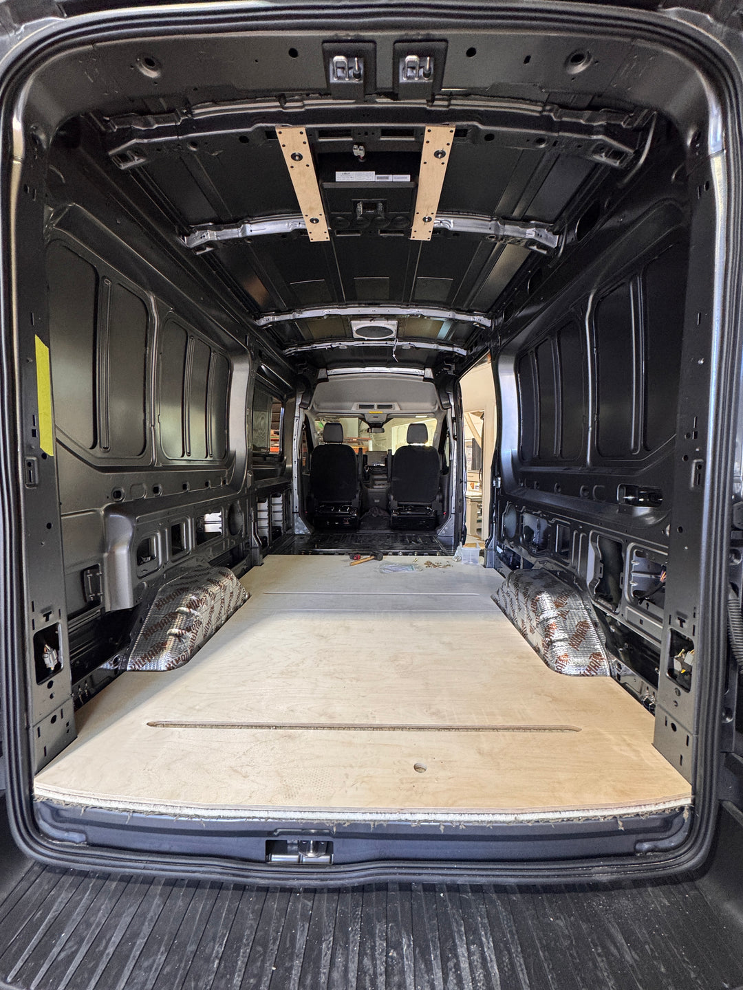 Sprinter Floor Insulation System and Subfloor