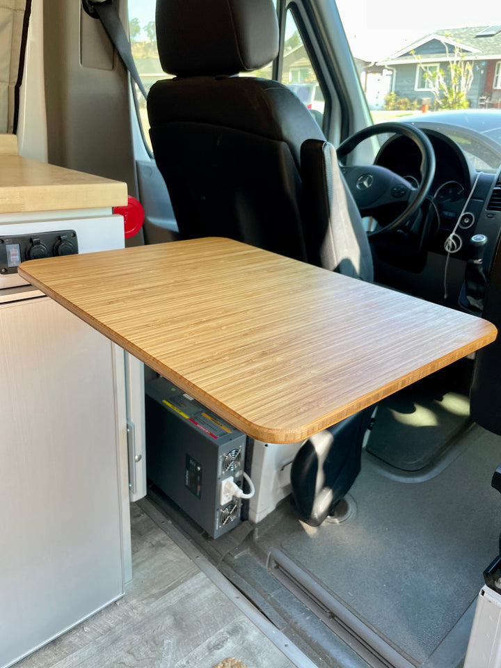 Bamboo Lagun Table For Camper Vans - AVC RIG