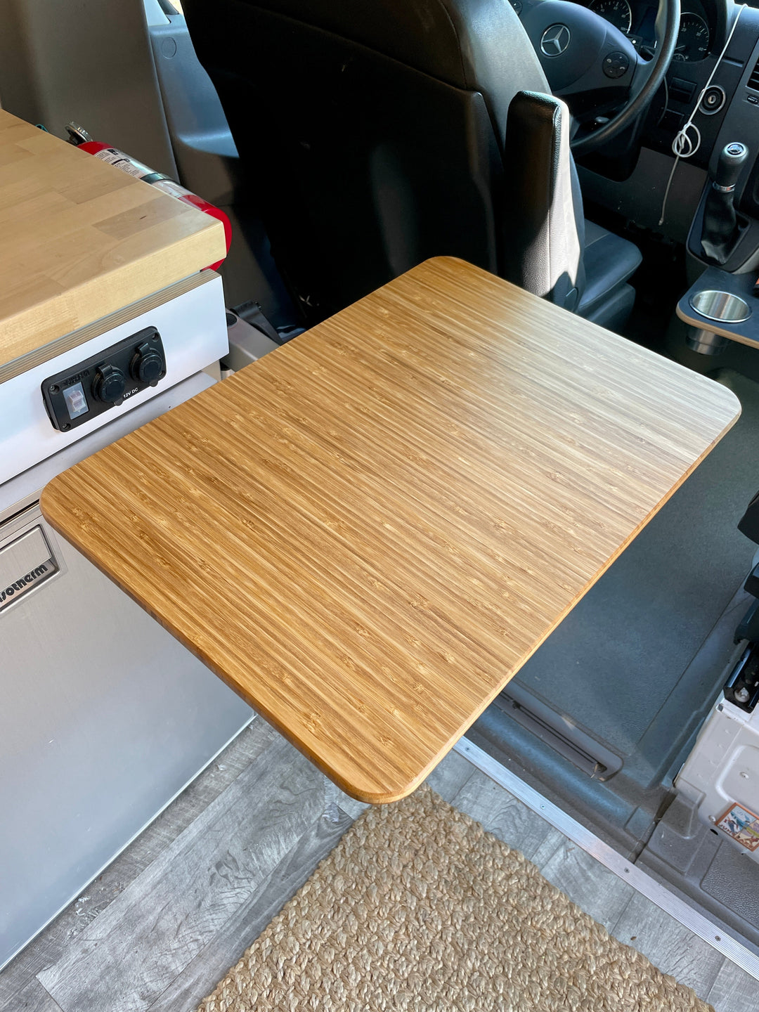 Bamboo Lagun Table For Camper Vans - AVC RIG