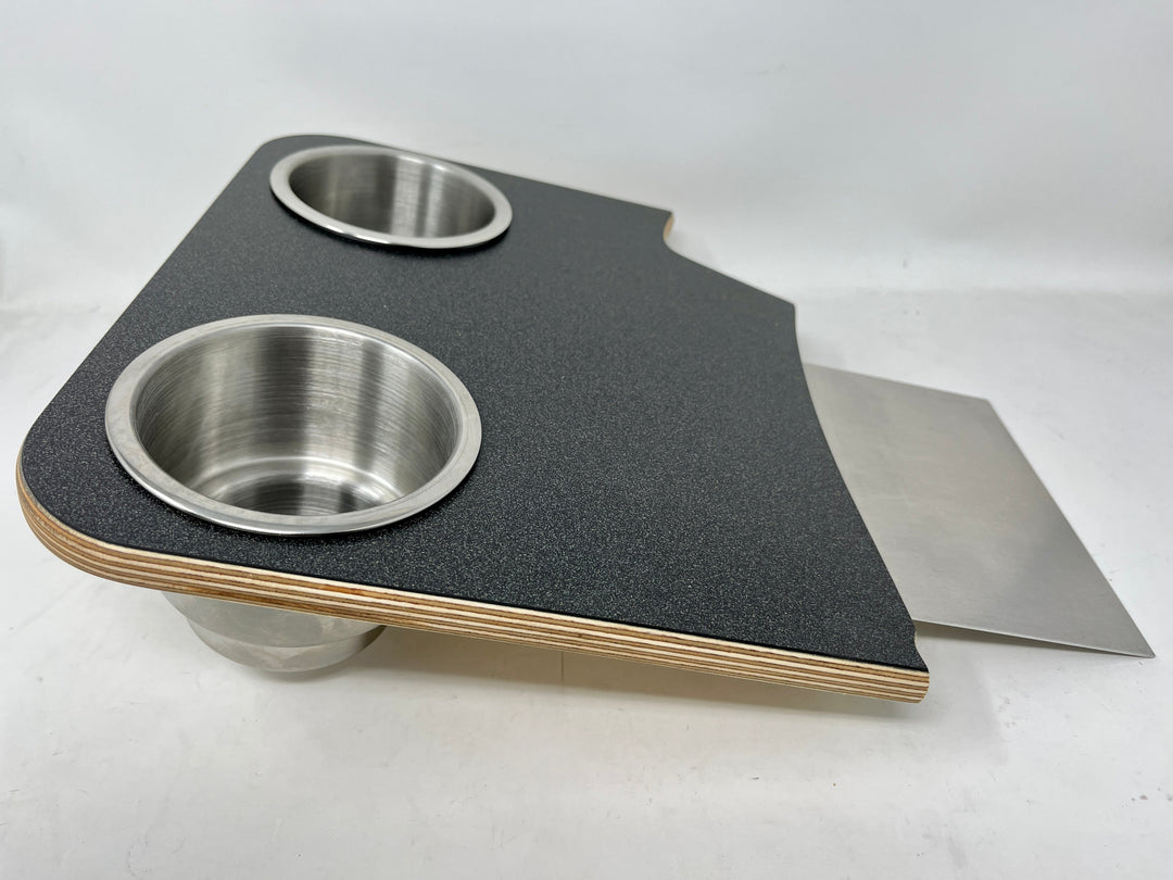 Mercedes-Benz Sprinter Cup Holder Accessories NCV3 06-18 Snack Tray Phone Table Stainless Camper Van - AVC RIG