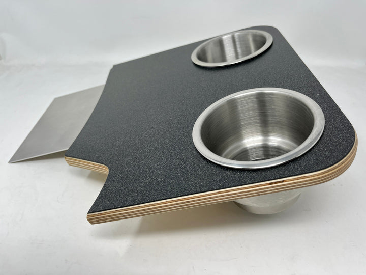 Mercedes-Benz Sprinter Cup Holder Accessories NCV3 06-18 Snack Tray Phone Table Stainless Camper Van - AVC RIG