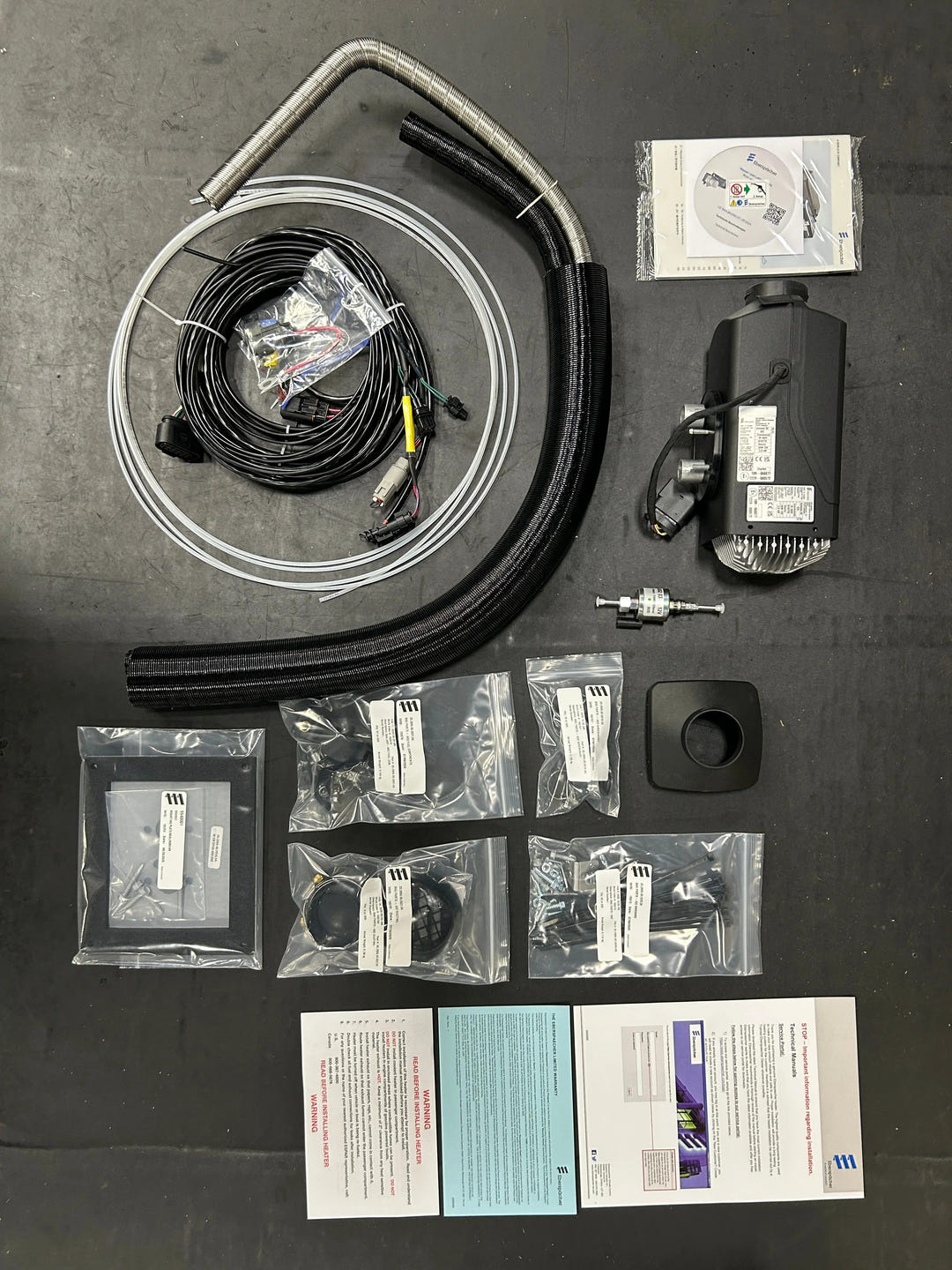 Espar AS3 B2L 12V Heater- Full Kit (Gasoline) - AVC RIG