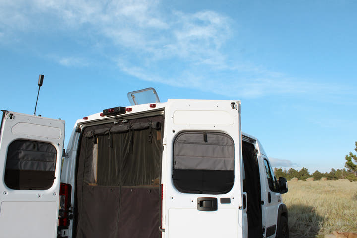 Ram Promaster Stealth Rear Door Window Covers (Pair) - AVC RIG