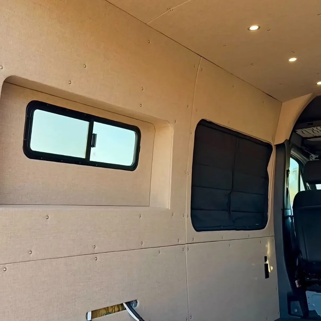 Mercedes Sprinter Rear Half-Slider Window Trim Ring - AVC RIG